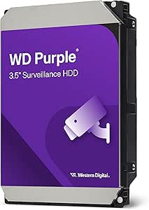 Disco Duro Interno Western Digital WD Purple WD44PURZ / 4 TB / 3.5" / SATA 6 Gb/s / 5400 RPM / 128 MB Caché / Videovigilancia 24/7
