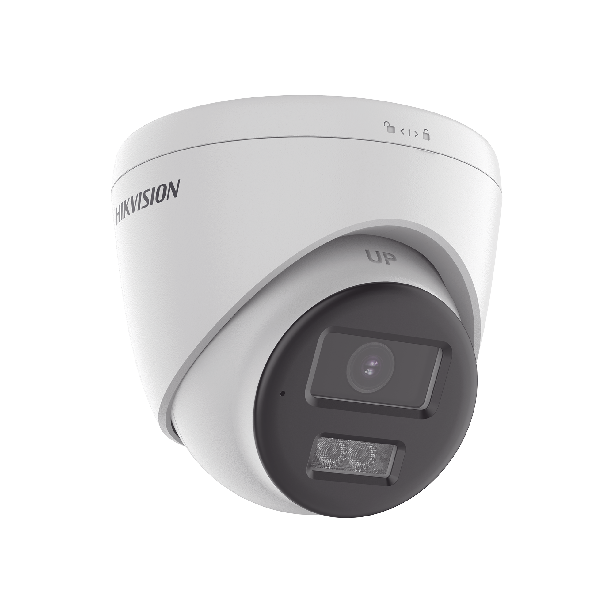 Cámara Turret TURBOHD Hikvision DS-2CE78K0T-LTS / 5 Megapixel 3K / ColorVu / Audio Bidireccional / Lente 2.8 mm / Dual Light 40 mts IR EXIR y Luz Blanca / Micrófono y Bocina Integrados / IP67 - Image 2
