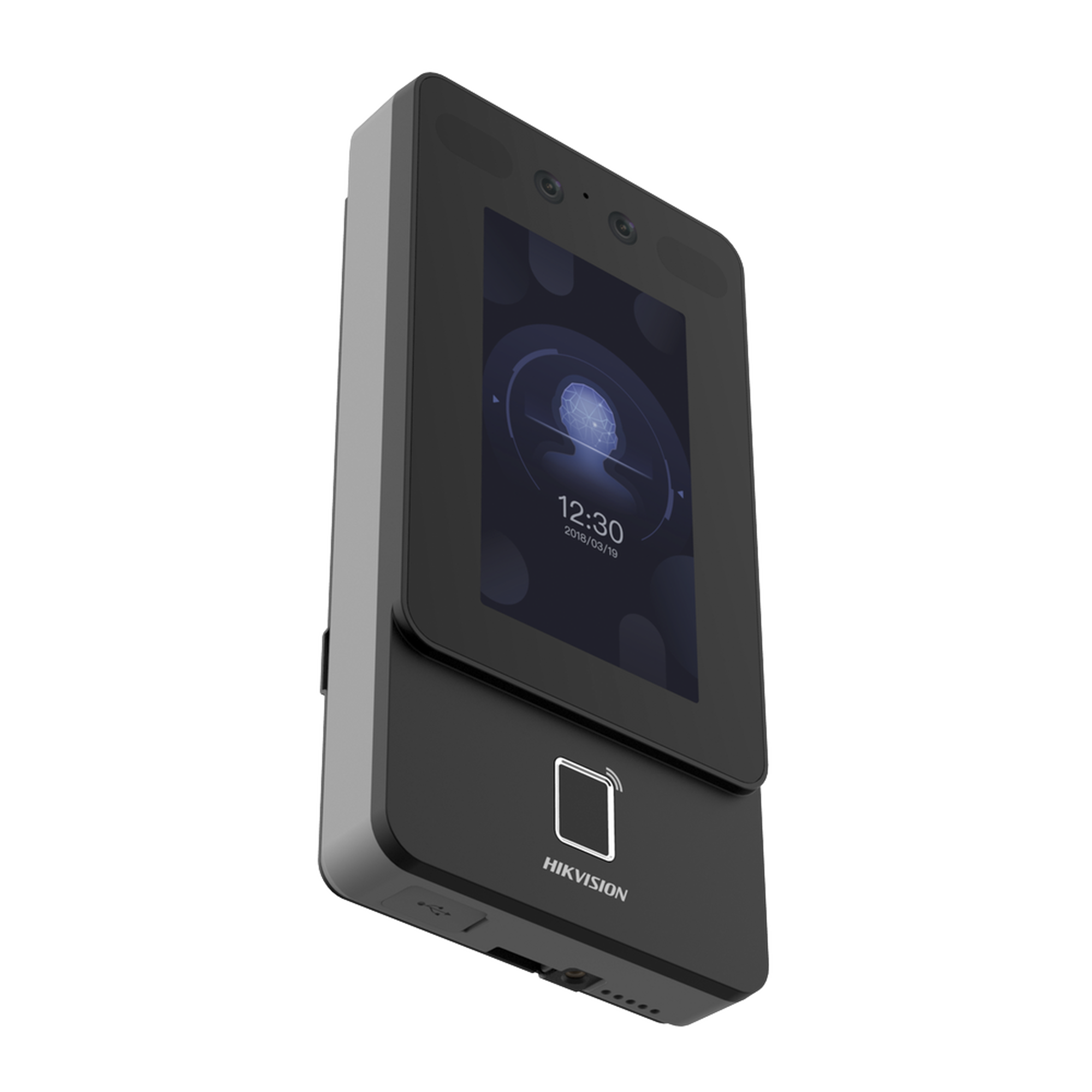 Terminal Min Moe PoE & WiFi de Reconocimiento Facial y Huella con Lector PROX EM / Exterior IP65 / Hasta 1.5 mts en Lectura de Rostro / Soporta P2P / 1,500 Rostros / 3,000 Huellas / Salida 12 Vcd para Chapa / PoE - Image 2